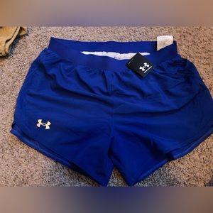 Blue under armour shorts